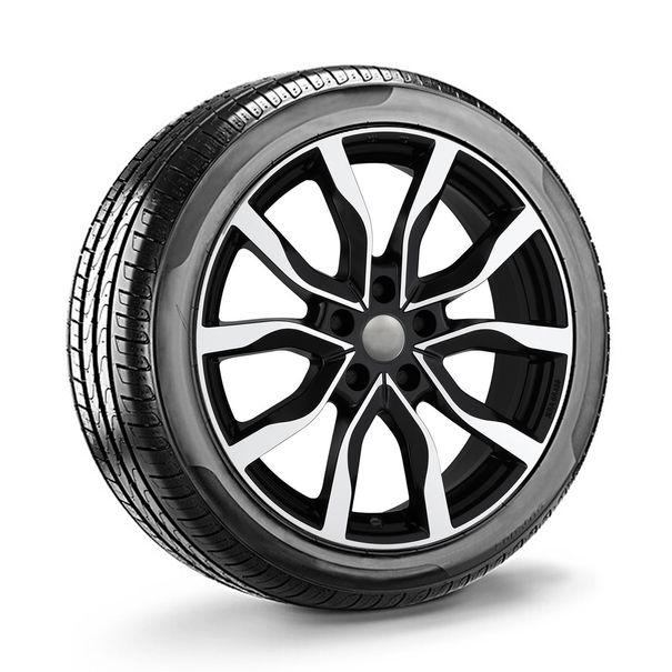 20 inch all-seasonset stijl 5, zwart gepolijst - Audi A7
