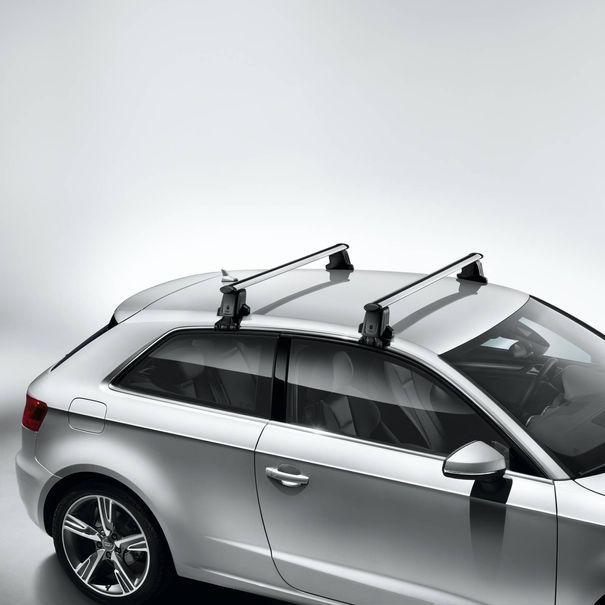 Dakdragers, Audi A3 Sportback zonder dakreling