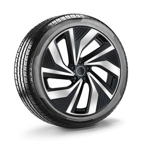 19 inch all-seasonset stijl 4, zwart gepolijst - Volkswagen ID.4, ID.5