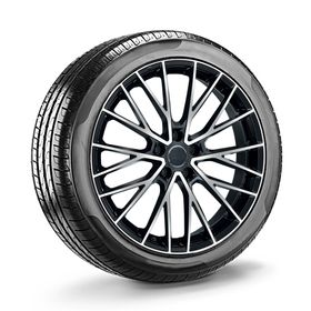 19 inch all-seasonset stijl 9, zwart gepolijst - Volkswagen ID.4, ID.5