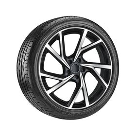 19 inch zomerset stijl 2, zwart gepolijst - Volkswagen Tiguan