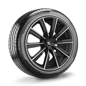 19 inch all-seasonset, CupRacer zwart - SEAT Leon