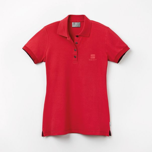 zoete smaak lucht Handig Poloshirt dames rood - SEAT webshop