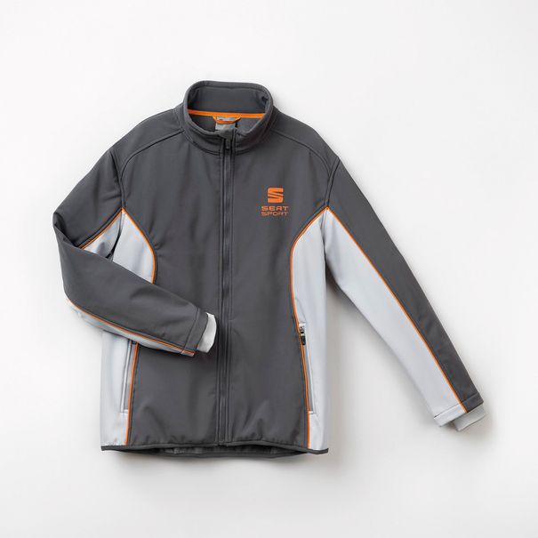 consumptie snap Nat Softshell jas heren, Motorsport - SEAT webshop