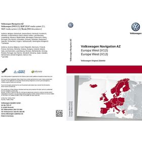 SEAT Navigatie update, West-Europa (V12)