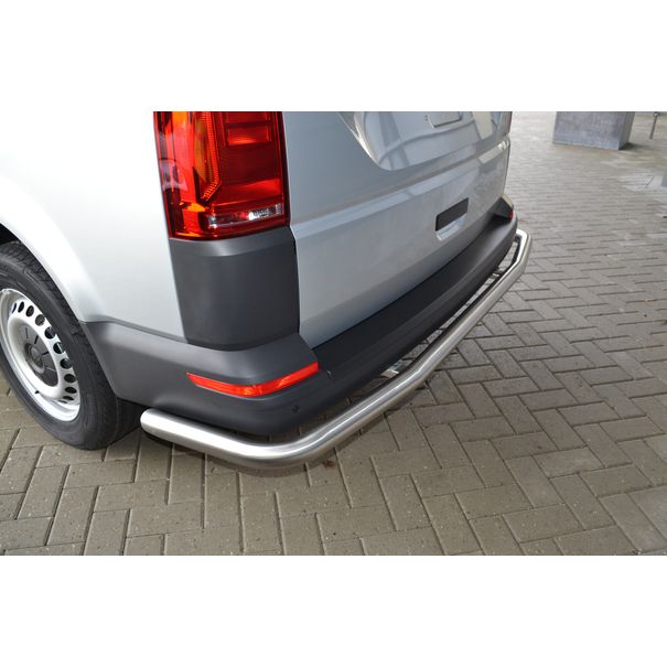 Volkswagen Alcoparts Backbar RVS, Mat, inclusief bocht, zonder trekhaak