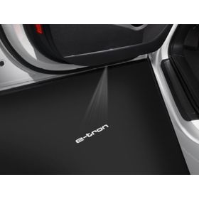 Audi Instapverlichting, e-tron logo