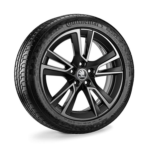 SKODA 16 inch all-seasonset, Proxima zwart metallic - Škoda Fabia