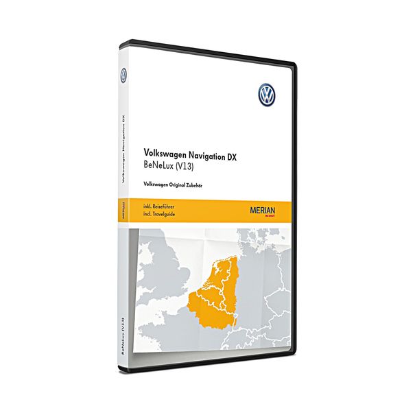 Volkswagen Navigatie update, RNS CD, Benelux (V13)