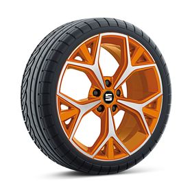 19 inch all-seasonset, Aneto oranje - SEAT Ateca
