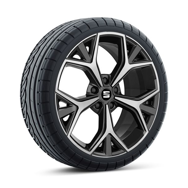 SEAT 19 inch lichtmetalen zomerset Aneto black