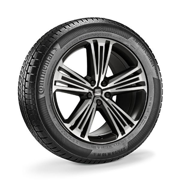 20 inch all-seasonset, Supreme zwart - SEAT Tarraco