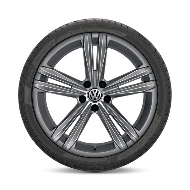 Volkswagen 18 inch lichtmetalen zomerset, Sebring Galvano grijs