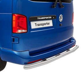 Volkswagen Alcoparts Backbar RVS, Mat, Rechte uitvoering, zonder trekhaak