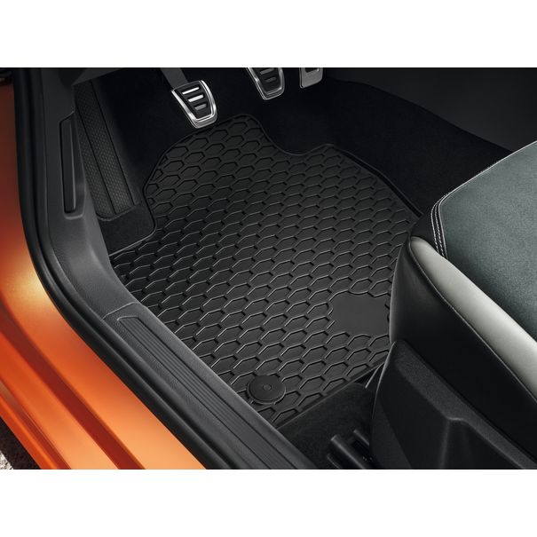 Volkswagen Rubberen mattenset Plus voor & achter, Polo