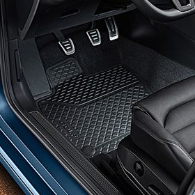 Volkswagen Rubberen mattenset e-Golf, voor + achter