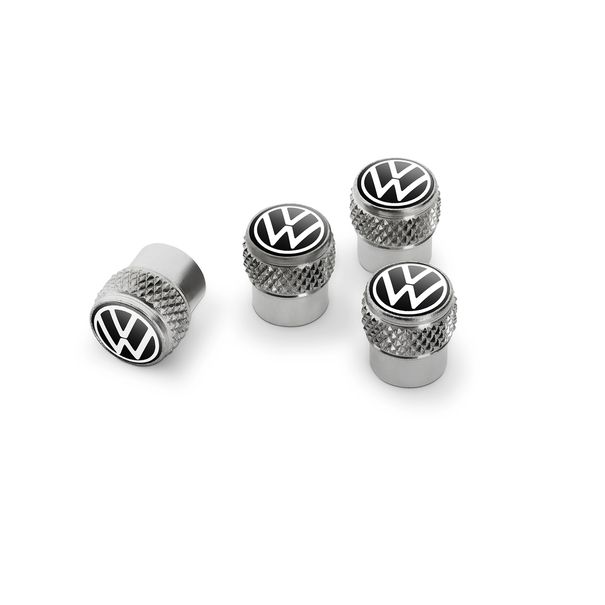 Volkswagen Ventieldoppen, rubberen / metalen ventielen