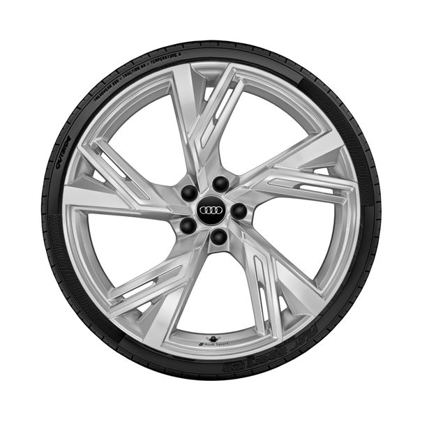 Audi 22 inch winterset 5-spaak Trapeze design, RS6 / RS7