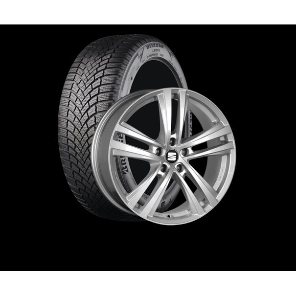 SEAT 16 inch winterset Abrera, zilver - Ateca