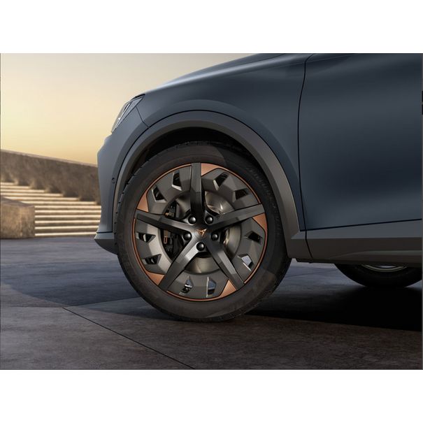 SEAT 19 inch all-seasonset, Aerod antraciet/koper - Formentor