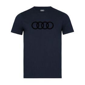 Audi T-shirt, donkerblauw - XL