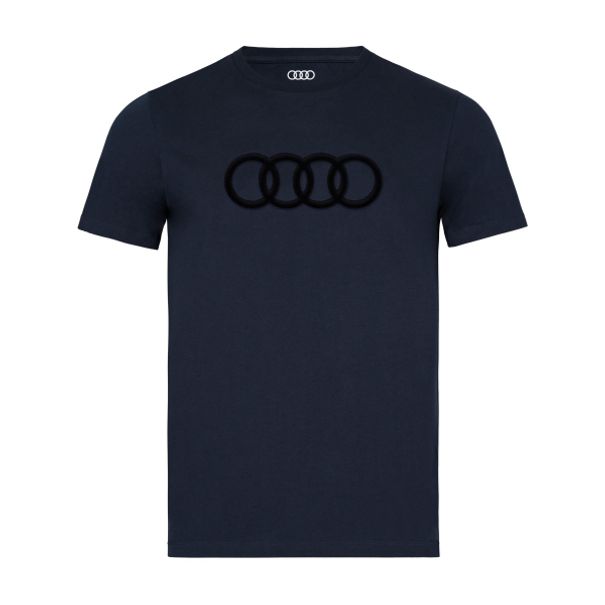 Audi T-shirt, donker blauw - M