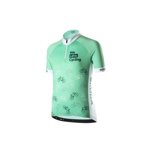 Groen fietsshirt best sale