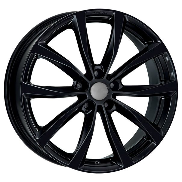 17 inch all-seasonset stijl 12, hoogglans zwart - Volkswagen Polo