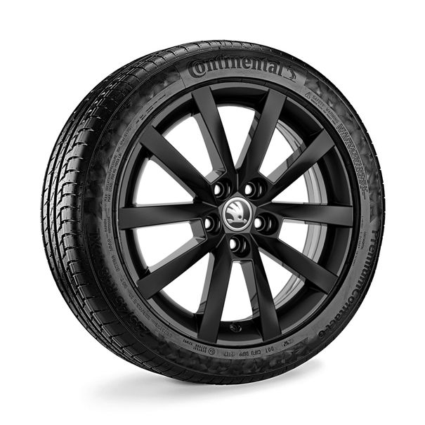 SKODA 16 inch all-seasonset, Alaris metallic black - Škoda Scala